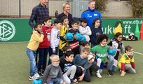 Die Bundestrainerin der Damennationalmannschaft zu Besuch